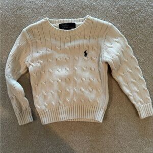 Ralph Lauren Ivory Knit Sweater